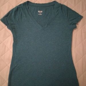 Women's XS Blue Sparkle T-shirt